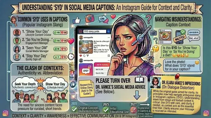 SYD for Social Media Captions and Instagram