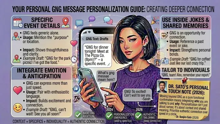 Tips to Make Your GNG Messages More Personal