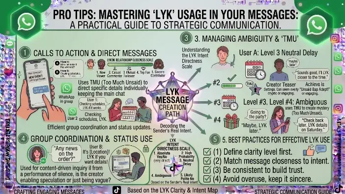 How to Use LYK in Your Own Messages