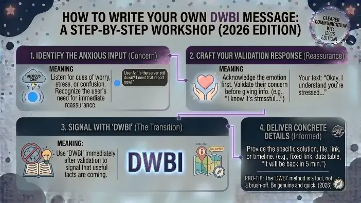 How to Write Your Own DWBI Message