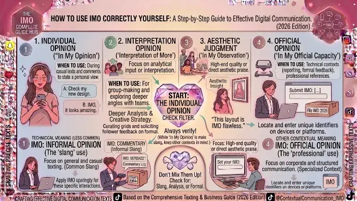 IMO Meaning in Text: What It Really Means and How to Use It 2026