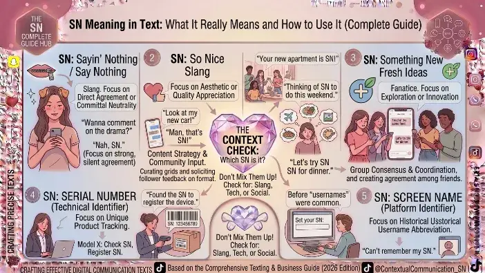SN Meaning in Text: What It Really Means and How to Use It (Complete Guide)