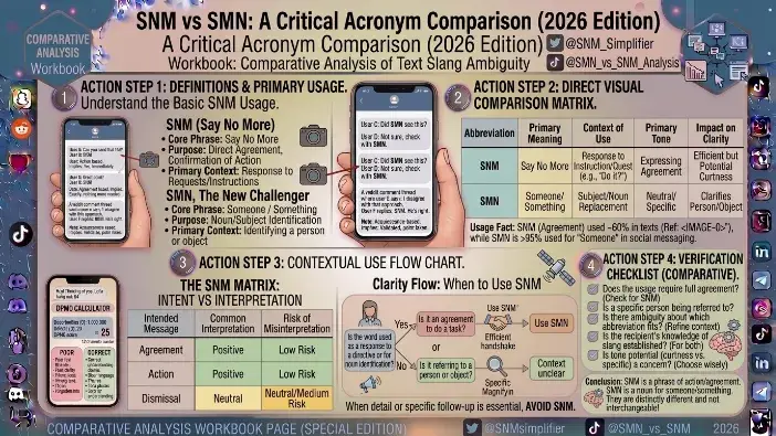 SNM vs SMN — Are They the Same?