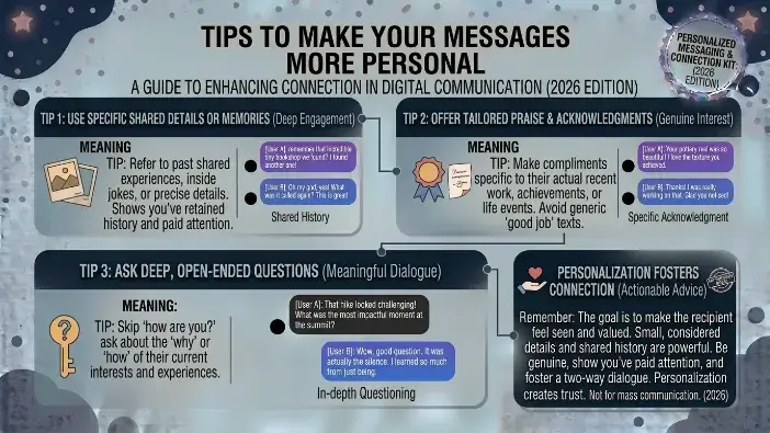 Tips to Make Your Messages More Personal