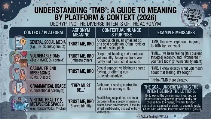 TMB Meaning by Platform & Context