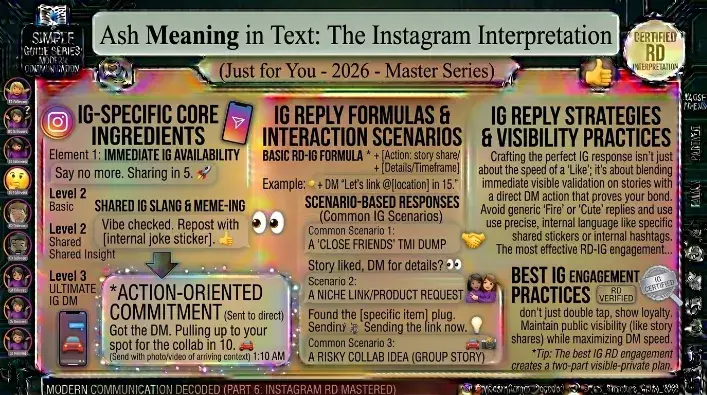 Ash Meaning in Text on Instagram