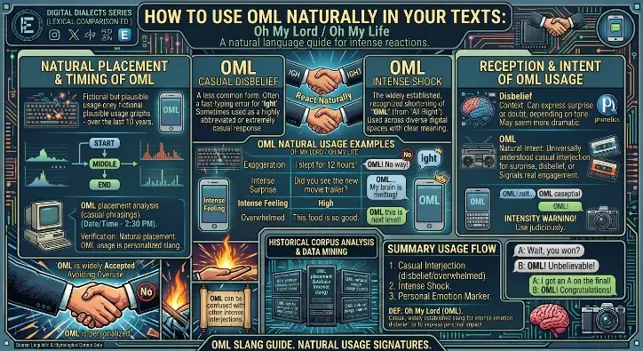 How To Use OML Naturally In Your Texts