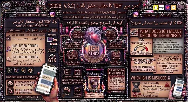 IGH Meaning in Text From a Boy