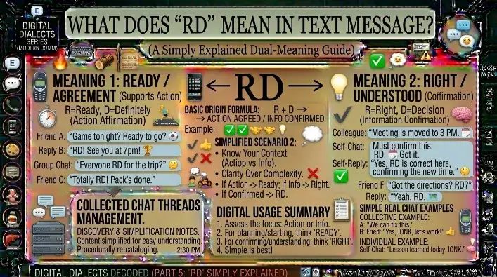 RD Meaning in Text: What It Really Means (2026)