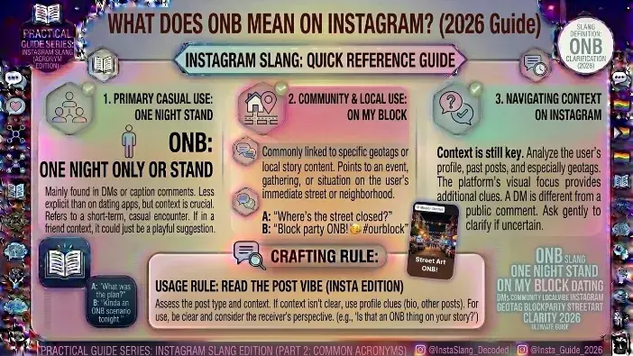 What Does ONB Mean on Instagram?