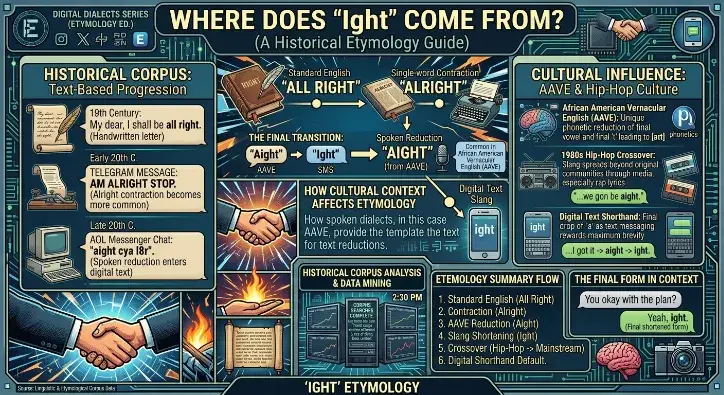 Where Does "Ight" Come From?