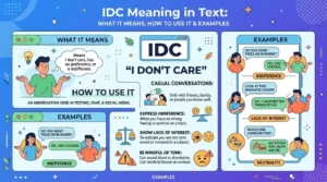 IDC Meaning in Text: What It Means, How to Use It & Examples