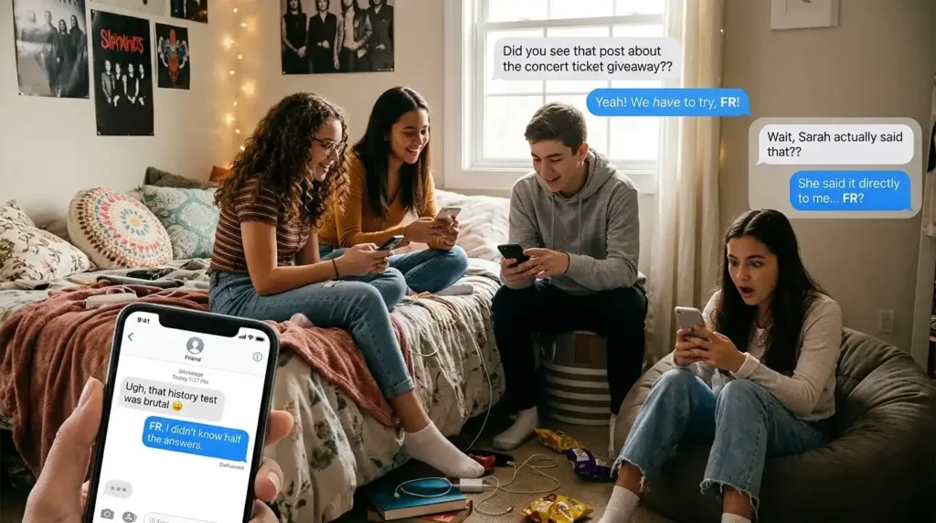 Common Ways Teens Use FR in Chat