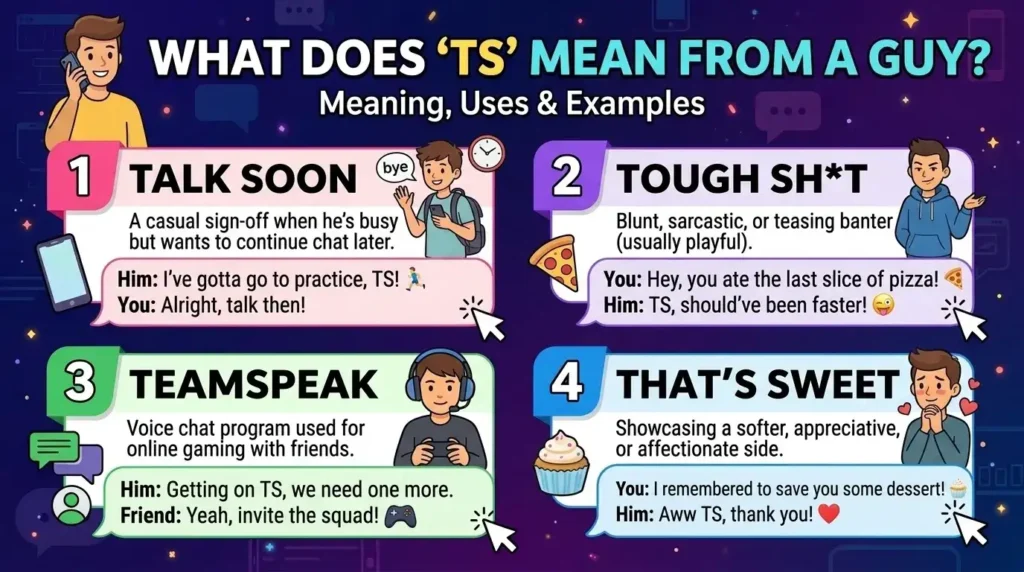 vTS Meaning in Text From a Guy