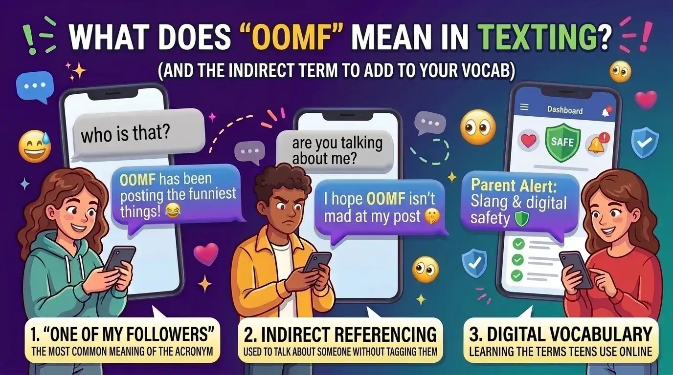 What does 'oomf' mean? Add the indirect term to your digital vocab.
