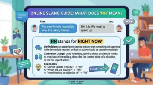 What Is the RN Meaning in Online Chats?